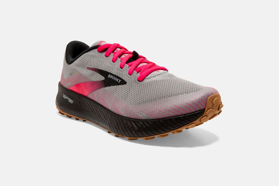 Catamount Trail Brooks Running Shoes NZ Womens - Navy/Pink - ZOIKCU-048